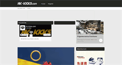 Desktop Screenshot of hk-kicks.com